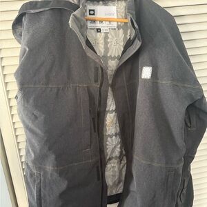 686 snow ski jacket shell Charcoal Men's Raincoat